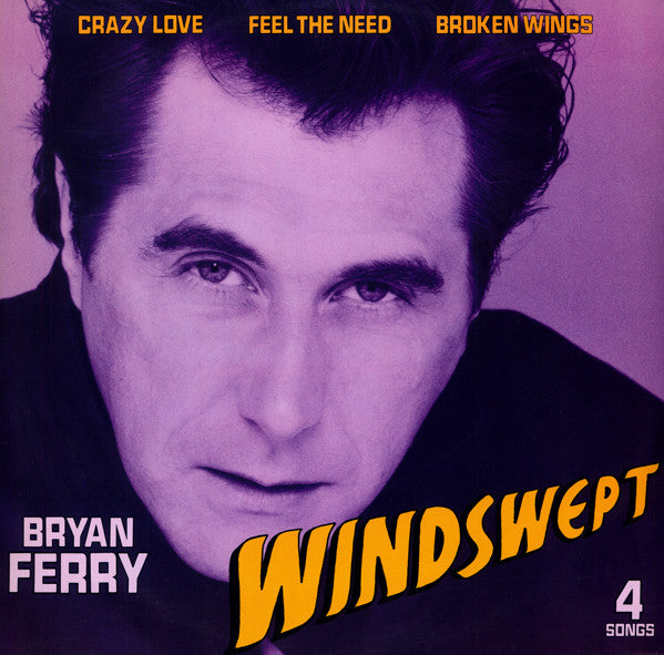 Bryan Ferry - Windswept - Used Vinyl Record 12"