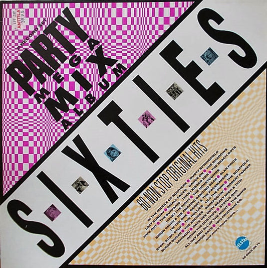 Various - S-I-X-T-I-E-S - Party Mega Mix Album - Used Vinyl Record