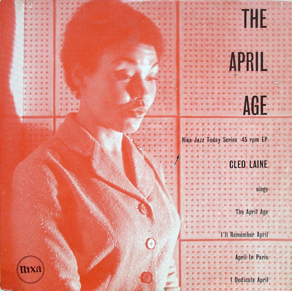 Cleo Laine - April Age - Used Vinyl Record 7"