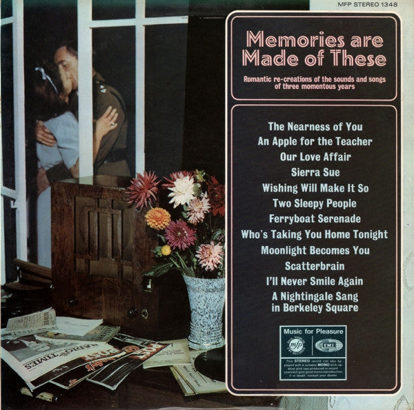 Various - Memories Are Made Of These - Used Vinyl Record