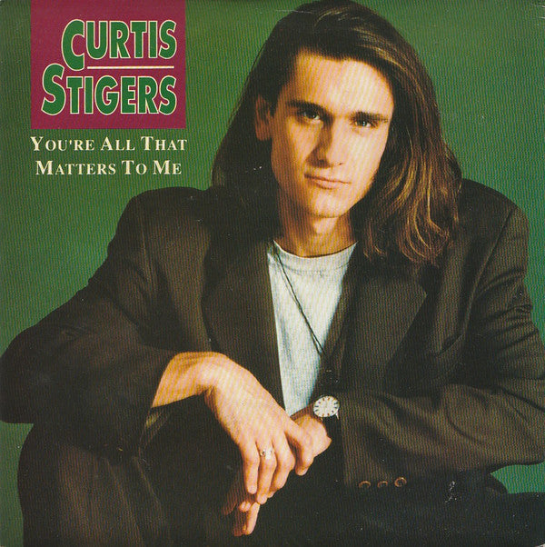 Curtis Stigers - You're All That Matters To Me - Used Vinyl Record 7"