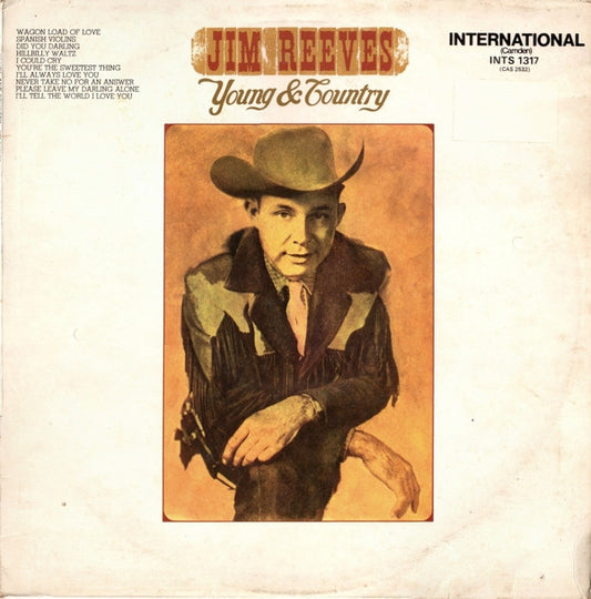 Jim Reeves - Young & Country - Used Vinyl Record