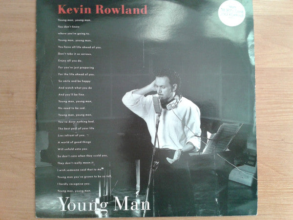 Kevin Rowland - Young Man - Used Vinyl Record 12"