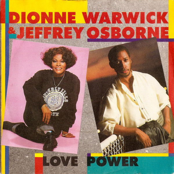 Dionne Warwick - Love Power - Used Vinyl Record 7"