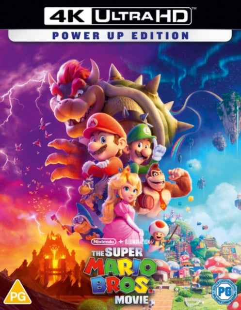 Super Mario Bros. Movie - New Blu-ray 4K