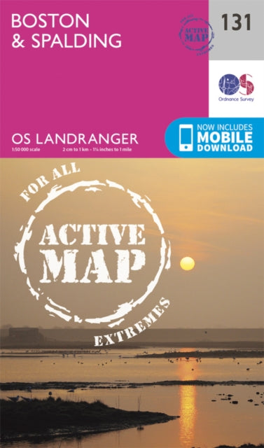 Ordnance Survey - Boston & Spalding : 131 - New Sheet map