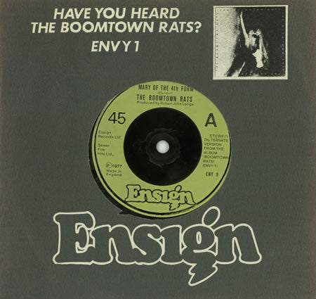 Boomtown Rats - Mary Of The 4th Form (Alternate Version) - Used Viny