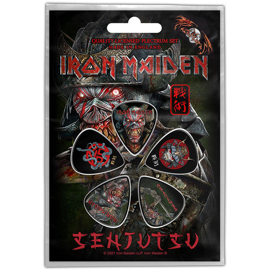 Iron Maiden - Plectrum Pack: Senjutsu - tshirt