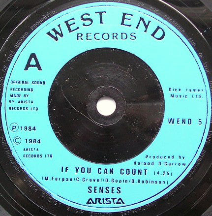 Janet Dailey And Sen - If You Can Count - Used Vinyl Record 7"