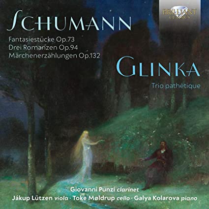 GIOVANNI PUNZI  JAKU - SCHUMANN  GLINKA FANTASIESTUC - CD
