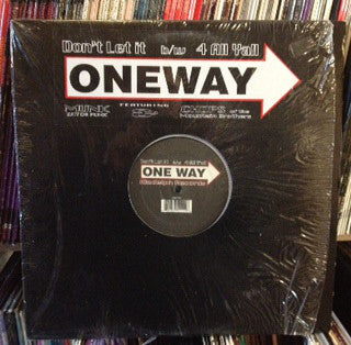 One Way - Don't Let It - Used Vinyl Record 12"