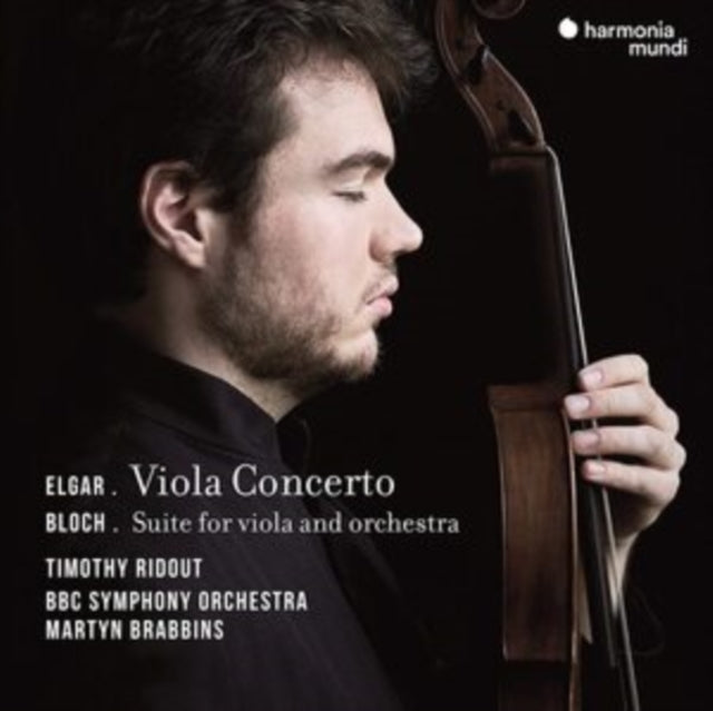 RIDOUT - ELGAR: VIOLA CONCERTO: BLOCH: SUITE FOR VIOLA - CD