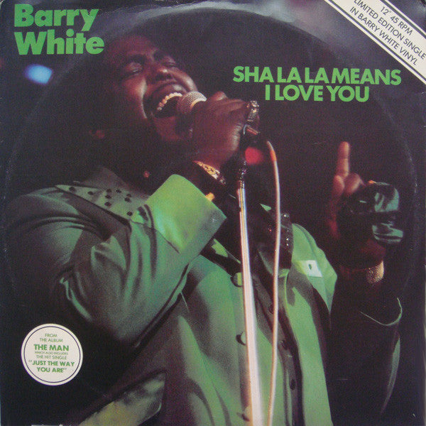 Barry White - Sha La La Means I Love You /  	It's Only Love Doing It'