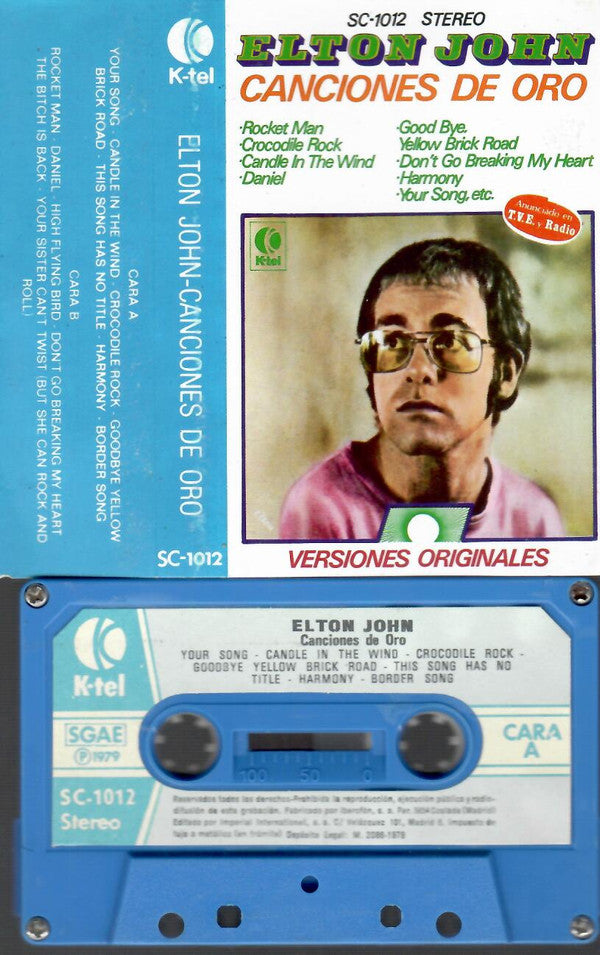 Elton John - Canciones De Oro - Used Cassette
