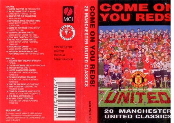 Various - Come On You Reds! 20 Manchester United Classics - Used Cass