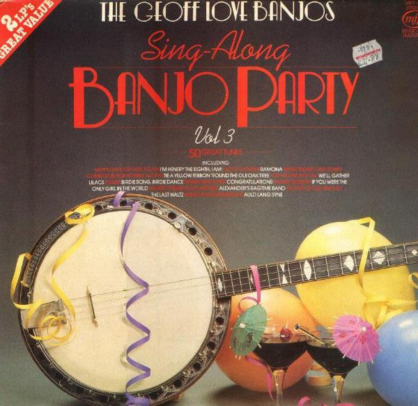 Geoff Love Banjos - Sing-Along Banjo Party Vol. 3 - Used Vinyl Recor