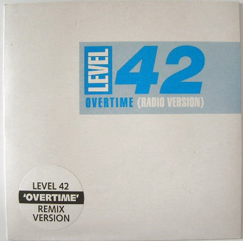 Level 42 - Overtime - Used Vinyl Record 7"