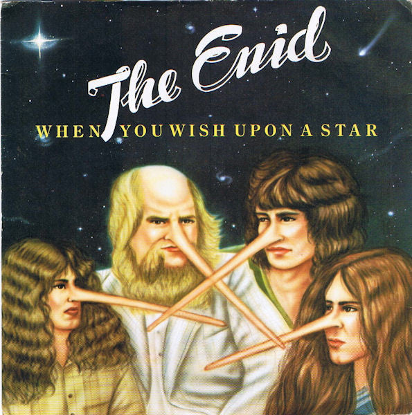 Enid - When You Wish Upon A Star - Used Vinyl Record 7"