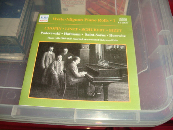 Various - Welte-Mignon Piano Rolls Volume 1 - Used CD