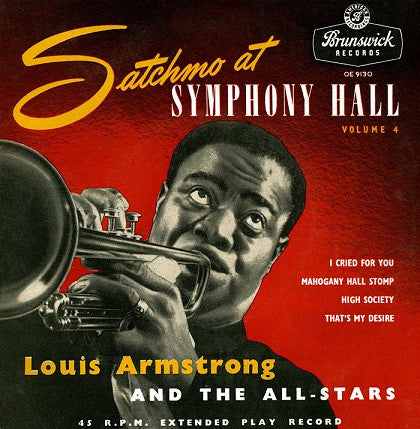 Louis Armstrong And - Satchmo At Symphony Hall Volume 4 - Used Vinyl