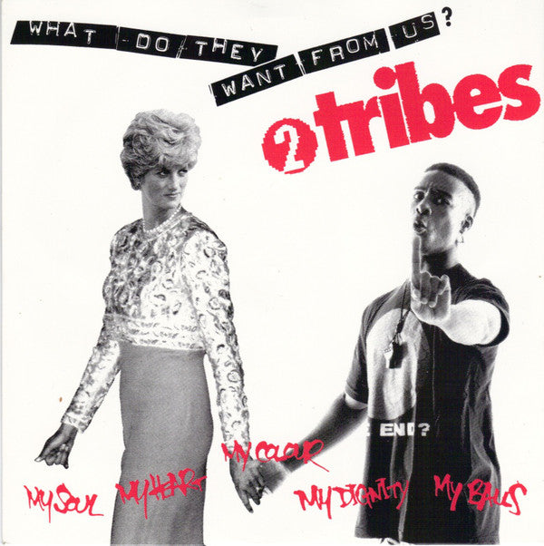 Two Tribes - What Do They Want From Us - Used Vinyl Record 7"