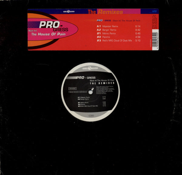 Pro-Gress - (Back In) The House Of Pain (The Remixes) - Used Vinyl Re