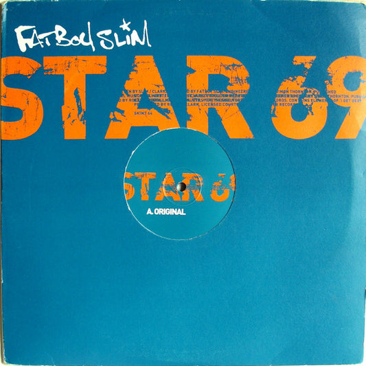 Fatboy Slim - Star 69 - Used Vinyl Record 12"