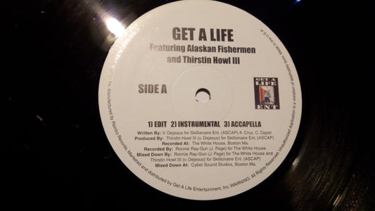 Alaskan Fishermen - Get A Life / Rackamatics / Looking At Me - New Vi