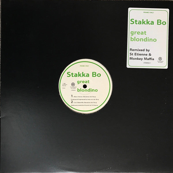 Stakka Bo - Great Blondino - Used Vinyl Record 12"