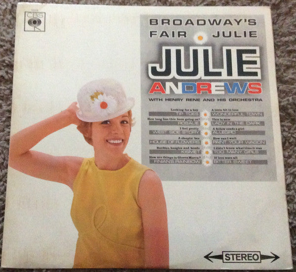 Julie Andrews - Broadway's Fair Julie - Used Vinyl Record