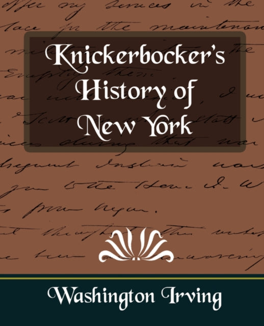Washington - Knickerbocker's History of New York - New paperback or so