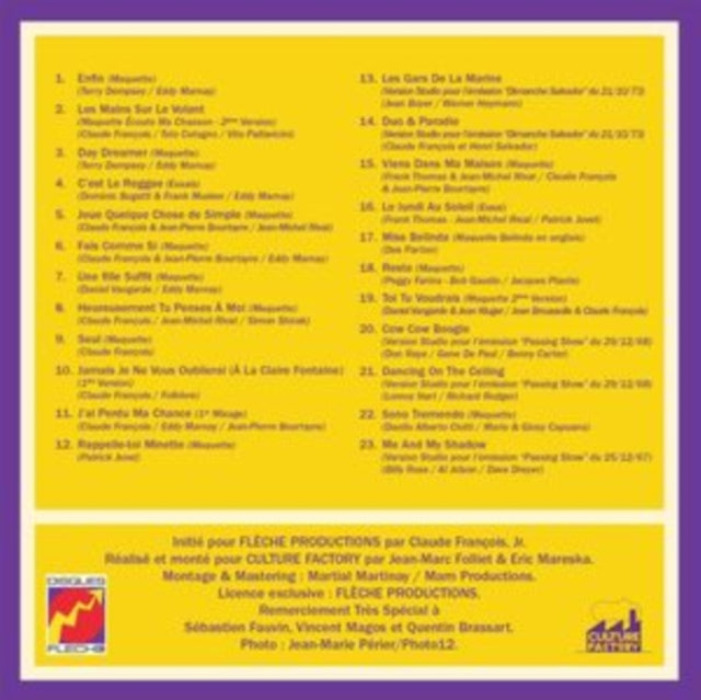 CLAUDE FRAN?OIS - LES NOTES DE SERVICE (LTD.BOXSET) DCD  (PREORDER FOR