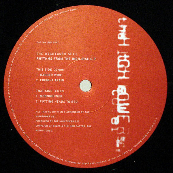 Hightower Set - Rhythms From The High Rise EP - Used Vinyl Record 12