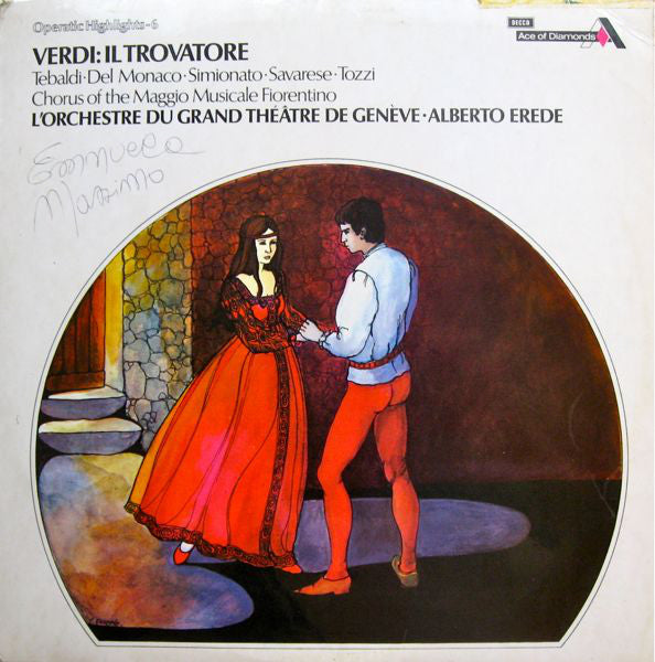 Giuseppe Verdi - Il Trovatore - Used Vinyl Record