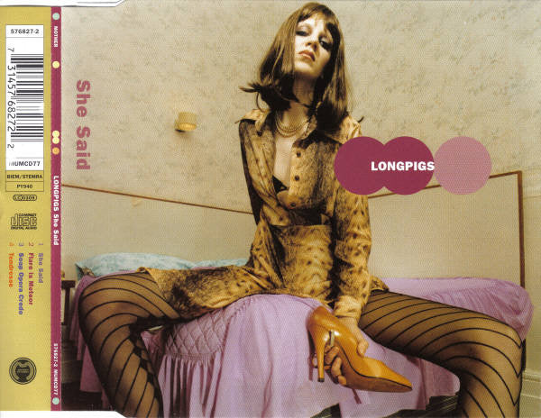 Longpigs - She Said - Used CD