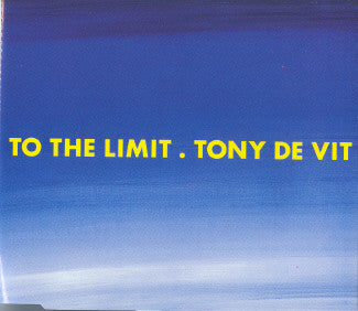Tony De Vit - To The Limit - Used CD