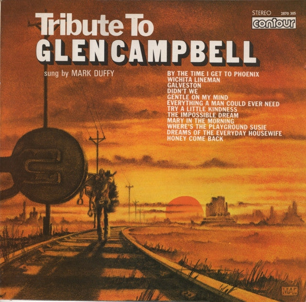 Mark Duffy - Tribute To Glen Campbell - Used Vinyl Record