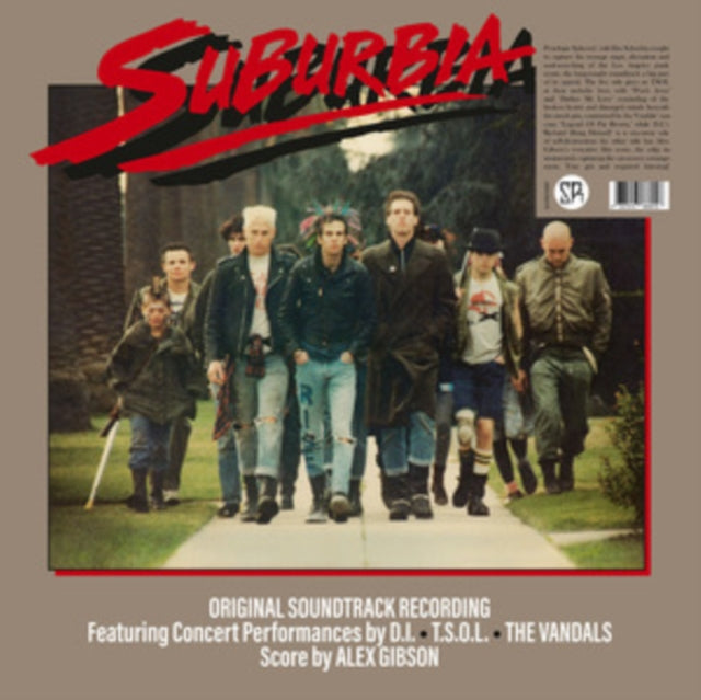 ALEX GIBSON / VARIOU - Suburbia - Original Soundtrack - Vinyl Record