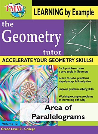Geometry Tutor: Area of Parallelograms - New DVD