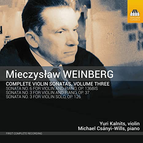 KALNITS/CSANYI-WILLS - WEINBERG:VIOLIN SONATAS V.3 - CD