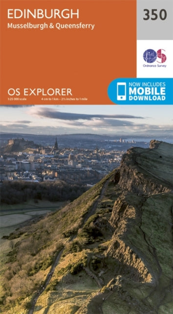 Ordnance Survey - Edinburgh : 350 - New Sheet map