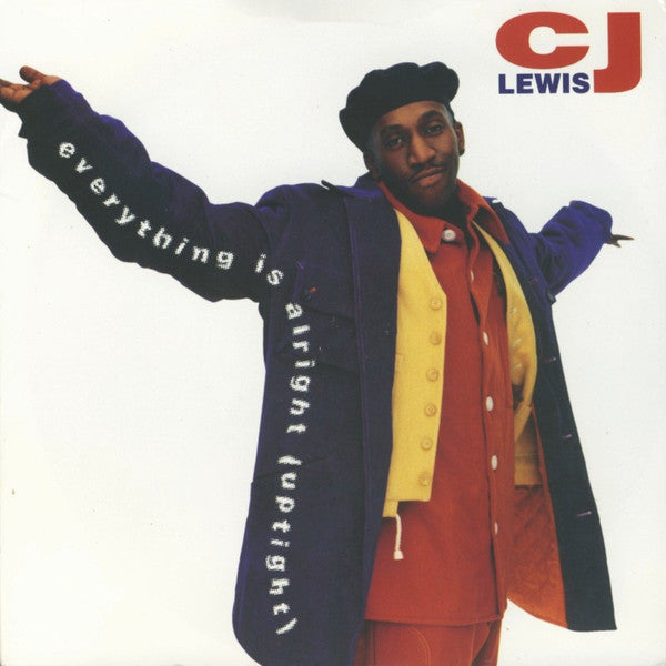 CJ Lewis - Everything Is Alright (Uptight) - Used Vinyl Record 7"