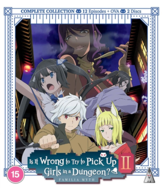 Is It Wrong to Try to Pick Up Girls in a Dungeon?: Season 2 - Blu-ray