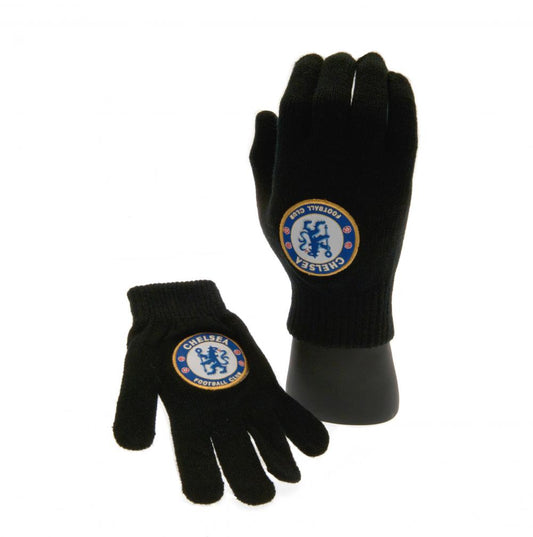 Chelsea FC - Knitted Gloves - Clothing - Junior one size fits all - Ne