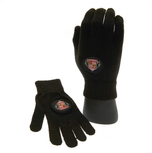 Sunderland AFC - Knitted Gloves - Junior one size fits all - New Glove