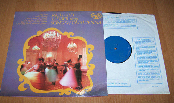 Richard Tauber - Songs Of Old Vienna - Used Vinyl Record