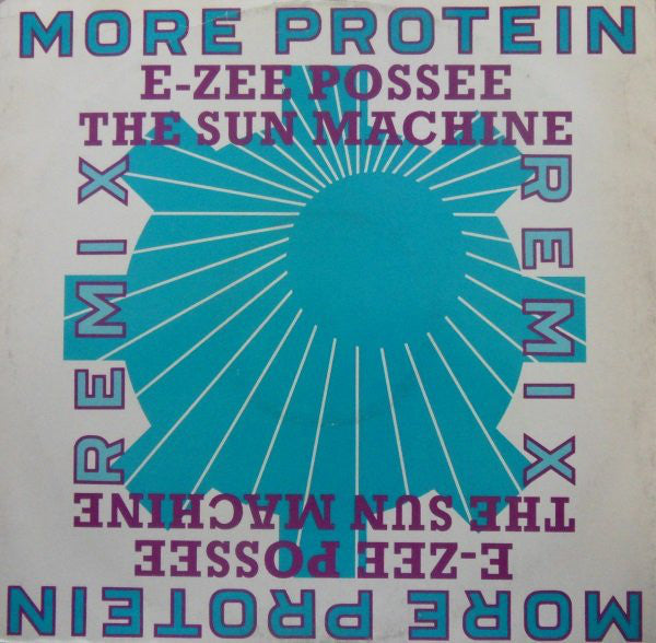 E-Zee Possee - Sun Machine (Remix) - Used Vinyl Record 12"