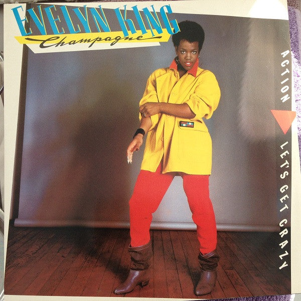 Evelyn King - Action / Let's Get Crazy - Used Vinyl Record 12"