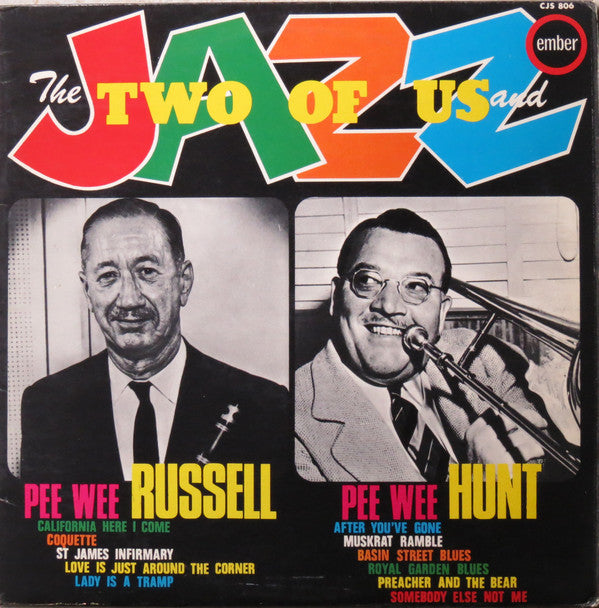 Pee Wee Russell - Two Of Us And Jazz - Used Vinyl Record