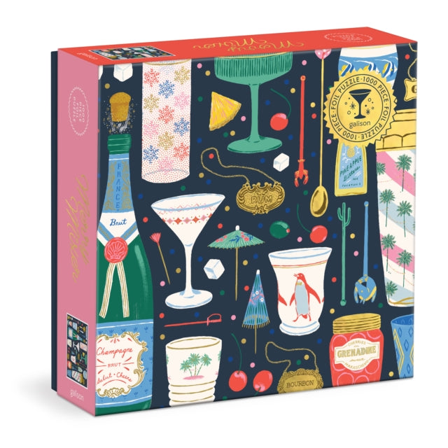 Emily Taylor - Merry Mixer 1000 Piece Foil Puzzle - New Jigsaw Puzzle